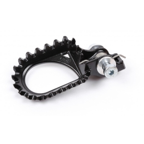 S3 Fothviler Hardrock Stål -10mm senter Sort