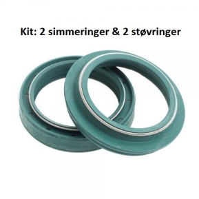Beta SKF 2 x Simmering, 2 x Støvring, 2 låsering Kit 38mm