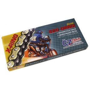 CZ Kjede 520 ORMX X-ring Gold (Velg lengde)