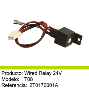 MECATECNO RELE T-08 24V
