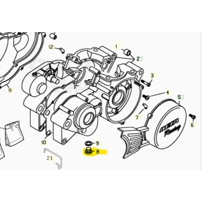 Beta Manget Tappeplugg Evo 125 - 300 ccm  09->