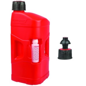 Polisport Bensinkanne 20 L Hurtigfyller m/tilbakeslagsventil + 250ml Mix