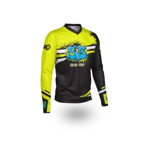 S3 Trøye Junior / Barn Sort / Gul