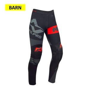 Mots Trial Bukse Barn Step 7 Sort  (ink knebeskytter)