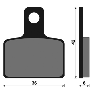 Beta Bremseklosser Bak Evo 09-> (Økonomi)