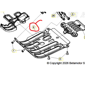 Beta Bunnpanne Sincro 125 - 300 ccm