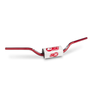 S3 Styre 28mm Enduro Medium 68 m/ Styrepolstring Rød