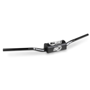 S3 Styre 28mm Enduro Lav Lav 34 m/ Styrepolstring Sort