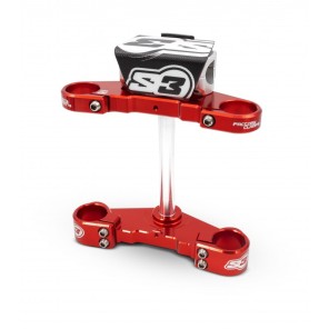 S3 Styrebro Beta Evo 39mm Tech Rød