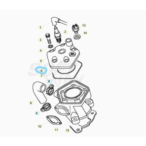 Beta O-Ring Topp Indre Evo/Rev 80