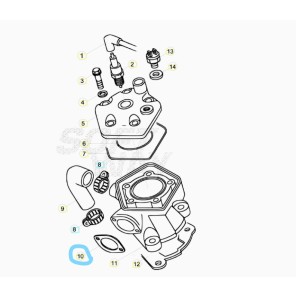 Beta Eksospakning Evo/Rev 80