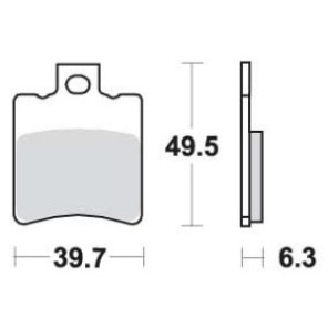 SBS BREMSEKLOSSER (697)