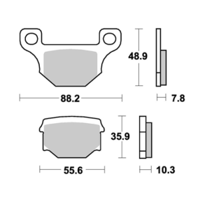 SBS203 BREMSEKLOSSER