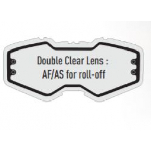 Kenny Brilleglass Ventury Roll-Off Dobbel Klar