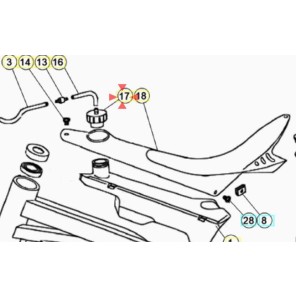 Beta Tanklokk Rev / Evo 50 / 80 Sort (Junior & Senior)