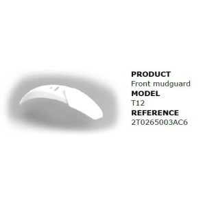 Mecatecno Forskjerm T-12 Hvit