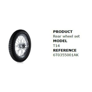 Mecatecno Bakhjul Komplett T-14