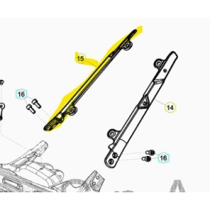 Beta Luftfilter Brakett Høyre Evo 11-> Sort