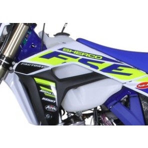 Sherco Tankdeksel Venstre Ink Dekaler Factory Hvit 22