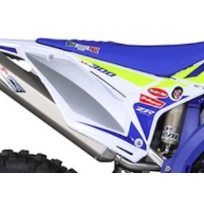 Sherco Sidedeksel Høyre Ink Dekaler Factory Hvit 20