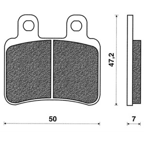 Sherco Bremseklosser Bak 50 SM/END