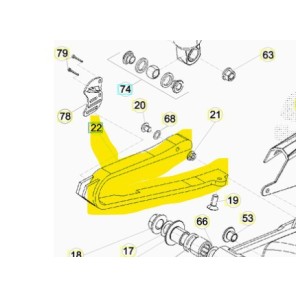 Beta Kjedeføring Evo 125 - 300 ccm