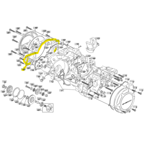 Sherco Clutch Deksel Indre STR 23->
