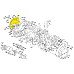 Sherco Ytre Clutchdeksel STR 23->