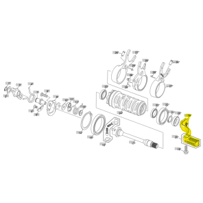 Sherco Girpedal STR Sølv 23->