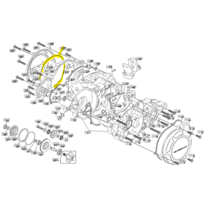 Sherco O-Ring Ytre Clutchdeksel STR 23->