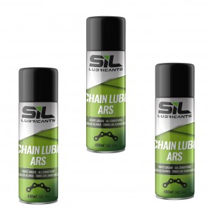 SIL Kjedespray Hvit 400ML 3 Pakk